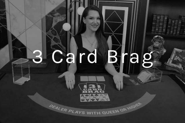 3 card brag-regler