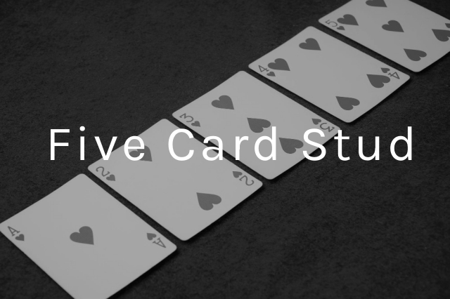 five card stud-regler